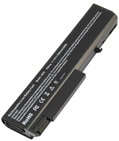 ZEM1 Batterie pour pc Compatible HP Notebook 6535b 458640-542, 482962-001, 484786-001 HSTNN-144C-A, HSTNN-144C-B, HSTNN-145C-A, HSTNN-145C-B 5200Mah 11.1V
