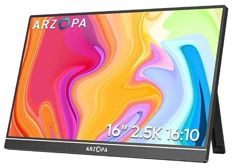 ARZOPA Z1RC 16' LED IPS QHD 2.5K FreeSync USB-C