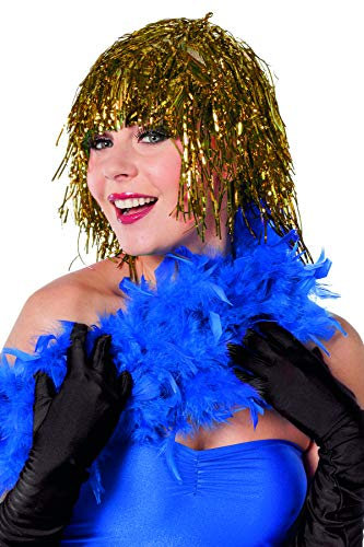 Lametta-Perücke, Gold