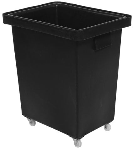 Recycled Bottle Skip 150ltr Black | Bar Truck, Glass Bottle Recycling Bin, Stackable Bottle Skip - Made from Recycled Polymer Plastic