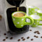 City to Cottage® - Espressotassen Set | Grün und Weiß | Polka Dots | Handgemacht | Keramik Geschirr Espressotassen 4er Set | Mokkatassen Set
