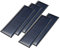 sourcing map 5Pcs 5,5V 60mA 90mmx30mm Pequeño Módulo de Panel Placa Solar de Polivinílico para Cargador de Juguetes