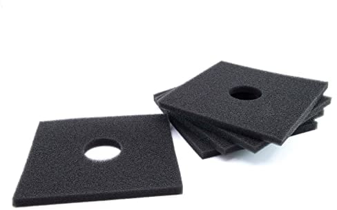 vhbw 5X Luftfilter Ersatz für Helios 0587 für Lüfter, Badlüfter, Ventilator, Lüftungsgerät