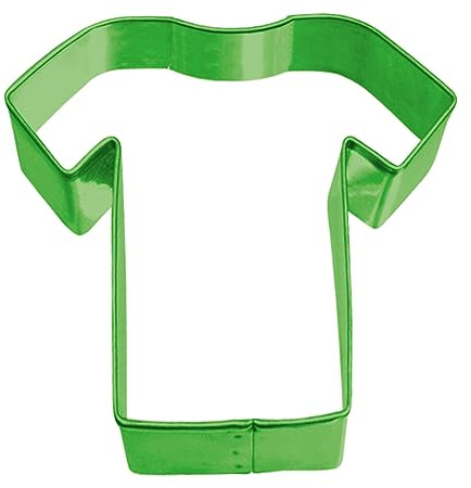 Amscan 9903018 - Ausstechform Trikot Kicker, Größe circa 10 cm, Plätzchenform, Fußbal, Keksform