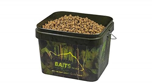CommonBaits Tigernüsse Natural Mix 7,5Kg im 10L Camo Eimer/Tigers gemischte Größen