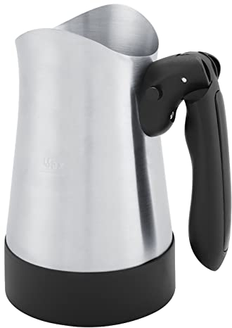 Zerodis Cafetière électrique Turquie en acier inoxydable - 300 ml - Idéale pour la maison et le bureau - 220-240 V