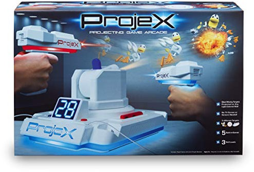 Projex Arcade Retro Arcade Reaction Target Shooting Game Toy with 5 Games and 3 Levels for Boys and Girls