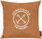 Shirtinstyle Shirtinstyle Sofakissen Heimathafen Fehmarn, Kissen, Meer, Heimatort, Stadt, Urlaub, Größe 40 x 40cm, Farbe Mandarine