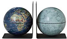 emform Bookglobe Buchstützen-Set Globus Weltkugel abnehmbar in versch. Varianten Earth Moon