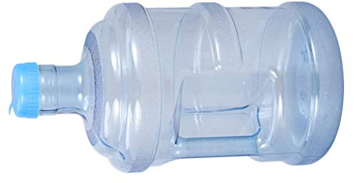 CLISPEED Reine Wasserflasche Wassergallone Mineralwasserflasche Tragbar Eimer mit Griff Bergquellwasser für alle Wasserspender Camping Picknick Trinkflasche Sportflasche 3 Liter