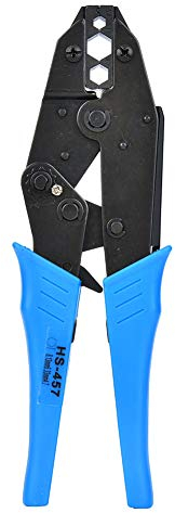 Crimperwerkzeuge, Crimpzangen HS-457 Ratschen-Crimpzangen BNC/TNC-Koaxialkabel-Crimpzange 11,8,2,5,4 mm² RG6 RG58