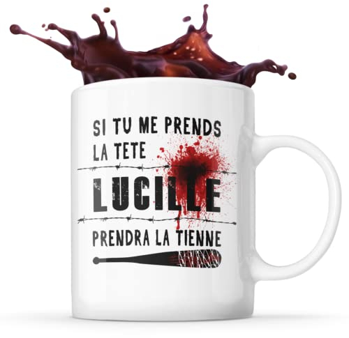 Taza Lucille Batte Baseball Negan blanco