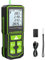 Green Laser Distance Meter 120M/393ft, Huepar Digital Meter with LCD Display, Rechargeable Battery and Dual Angle Display, Pythagoras/Distance/Area and Volume S120-G