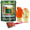 PERFECTONISH Ducksback 5-Litres Shed and Fence Paint Exterior Wood | Non-Drip, Frost Defence and Water Repellent Protection for 5 Years With Paint Brush And Protective Gloves (Forest Green)
