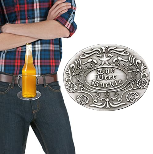 ceinture bière | Porte-bouteille d'eau amusant - Porte-gobelet à boucle - Pour pique-nique, fête, barbecue Rianpesn