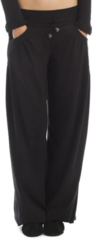 WINSHAPE Damen Wte3 Trainingshose, Schwarz, M Extra Lang EU