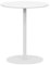 Freizeit Eisen Kunst Kreativ Sofatisch, Runder Moderner Beistelltisch Für Zu Hause, Beistelltisch Metall, Side Table Living Room (Color : Wit)