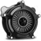 Filtro aria per Harley Sportster Softail Touring Street Road King Glide Dyna per filtri di aspirazione dell'aria Harley Davidson (OPS Black - Gray Filter, B-For Softail/Dyna 93-15, Touring 01-07)