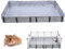 Fodlon Meerschweinchen Käfig - Wasserdichter Oxford-Stoff Lebensraum, Meerschweinchen Bettwäsche Liner und waschbaren PIPI Pads für Kaninchen und Hamster 122x61x10cm