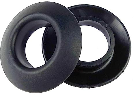 YARNOW 8pcs Kayak Drop Ring Special Paddle Drip Rings for Canoes Boat Accessories Black Prevent Water Splashing during Kayaking