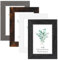 Vasemouh Bilderrahmen 10x15 CM 4er-Set in verschiedenen Farben, für Wand- und Tischaufstellung