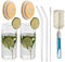 NBBENG 2pcs Transparent Glass Drinking Cups, 500ml Capacity, Ideal for Water, Cocktail, Whiskey Soda, Beer, Iced Coffee, etc.