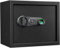 Floordirekt Tresor Catoca 30 x 38 x 30 cm Möbeltresor Safe mit Fingerabdruck Sensor - elektronisches Zahlenschloss, Kombinationsschloss - Wandtresor für Zuhause mit Verriegelungsbolzen