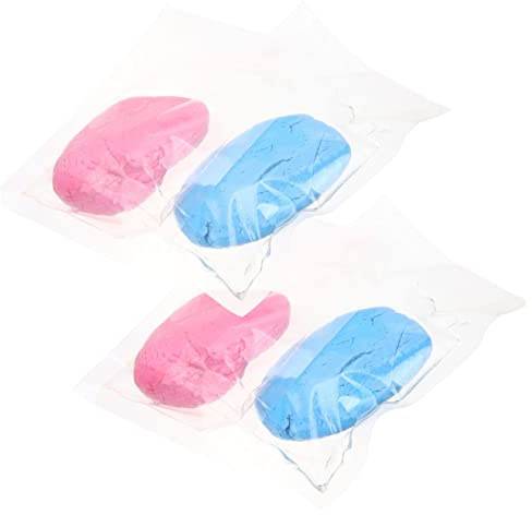 Hand und Fußabdruck Gussformen 4 Stück für Neugeborene | Mud Material, Leicht zu Bedienen, für Babyshower Deko und Erinnerung für Zuhause