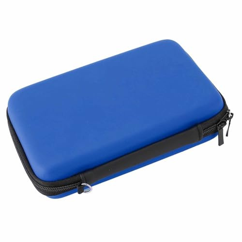 Estuche Rígido de Transporte para 3DS XL, Super N Edition, 2DS XL, New 3DS XL, New 3DS LL, 3DS XL, 3DS LL, con Almacenamiento de Gran Capacidad (Blue)