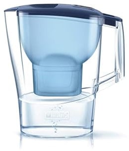 Katsy Style Aluna Water Filter Jug Blue | Maxtra Pro Technology, 2.4L Capacity, Fridge-Friendly, Dishwasher Safe
