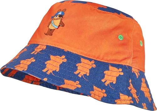 Playshoes Unisex Kinder Wendehut Sonnenhut, DIE Maus Pirat, 55