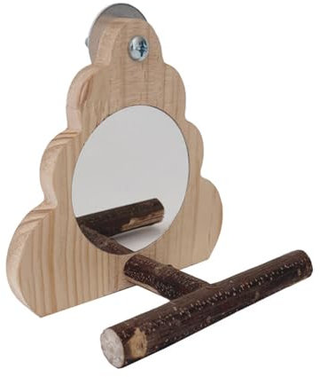 Watreketal Vogel-Sitzstangen, Spielzeug, Holz, Wolken, Leiter, Klettern, Sprungplattform, Leiter, Spielzeug für Käfig