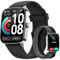 Smartwatch Donna Uomo (Effettua/Risposta Chiamate), 1.85 HD Orologio Smartwatch con 100+ Modalità Sport,Monitor del 24H Cardiofrequenzimetro/SpO2/Sonno,Impermeabile IP68 Contapassi per IOS/Android