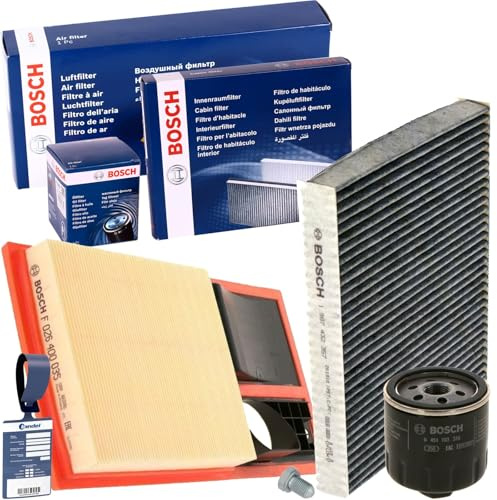 Filterset | F026400035+1987432357+0451103318+588.670.001+Mn passend für 1.4+16V Polo 6R 9N Fabia 1 2 Roomster 5J Ibiza 4