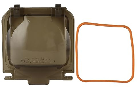 POOL PUMP COVER LID REPLACEMENT WITH GASKET PREMIUM PVC MATERIAL DESIGN BOOSTER PUMP SP1600X5 SPX1600D [POOL PUMP]