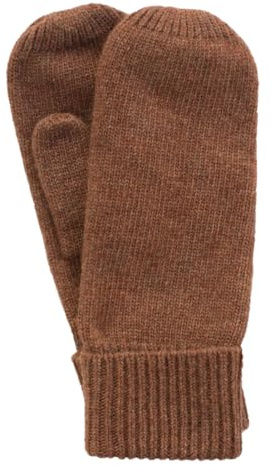 FosterNatur, Merino Damen Fäustlinge, 100% Wolle Merino extrafein