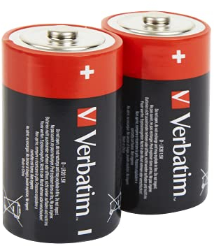 Verbatim Pila Torcia D Alkalina Blist.2 Pile