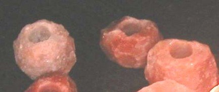 Yeti-Gold Salzkristall-Teelicht ab 1 kg