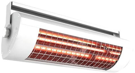 Solamagic Infrarotstrahler SM-1400-W mit Zugschalter, Farbe: weiß, Maße: 483x144x152mm, 230V