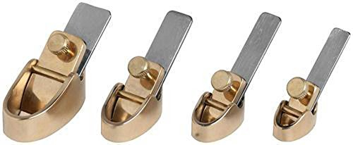 GEWA Hobel Set, 4-teilig, Länge 25 mm, 30 mm, 35 mm, 47 mm