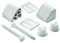 Ideal Standard E988101 Bisagras de asiento estándar, color blanco