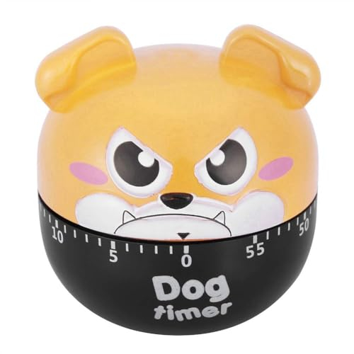 Agatige Cartoon Kitchen Timer, Mechanical Timer 60-Minute Countdown Timer for Cooking Kitchen Egg Reminder Desk Timer Kids Time Management Tools for Classroom Office