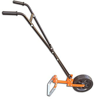 Imbriano Macchine Agricole Zappatrice Sarchiatrice Erpice Manuale con Ruota Comoda Salva Schiena