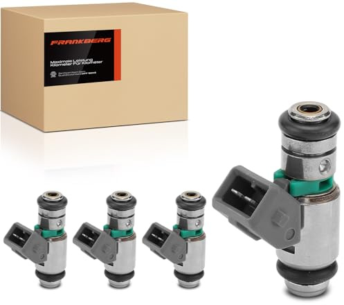 Frankberg 4x Buse d'injecteur de carburant Essence Remplacer# 8200207049 | Compatible avec Scénic II JM0/1 M.egane II Coupé-Cabriolet EM0/1 Grand Scénic II JM0/1 M.egane II Break KM0/1