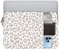 GABraden Laptop-Schutzhülle mit 39.6–40.6 cm (15.6–16 Zoll), mit Tasche, wasserabweisend, langlebige Computertasche, kompatibel mit MacBook Pro/Air, HP, Oberfläche (Grauer Leopardenmuster)