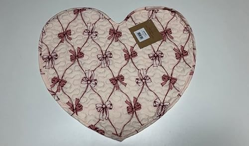 Set 2 Tovagliette Prima Colazione Beatrice Forma Cuore E Rettangolare (Cuore 35X48)