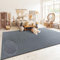 Paco Home Teppich Wohnzimmer Schlafzimmer Kurzflor Skandinavisches Boho Muster Melierte Optik Moderne Einfarbige Deko, Grösse:120x160 cm, Farbe:Anthrazit