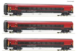 Roco 74040 H0 3er-Set Railjet der ÖBB 3er Set