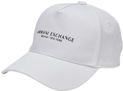 Armani Exchange Women's Essential, Milano/New York, Logo Lettering, Baseball Cap, One Size