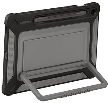 SAMSUNG Funda para Galaxy Tab S9 FE para Exteriores, Protector Resistente para Tablet y Funda de Transporte, protección de Grado Militar, Soporte Integrado, Soporte para bolígrafo S, versión
